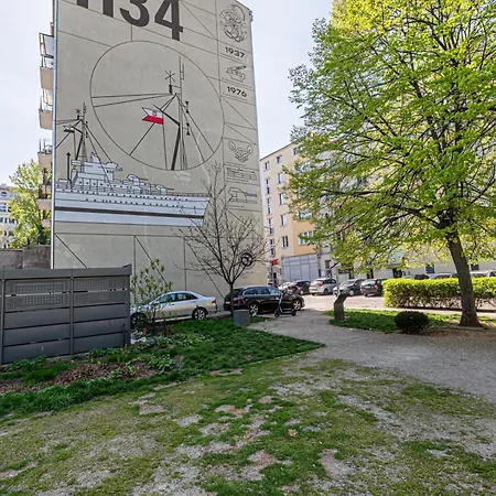 アパート The Three Ambers グディニャ