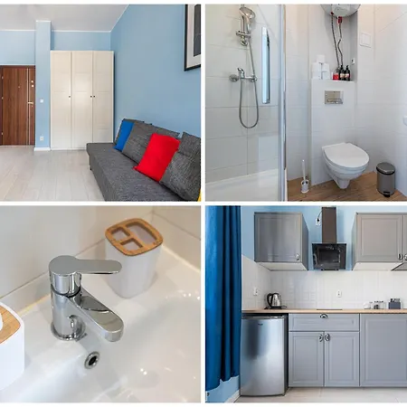 The Three Ambers アパート グディニャ