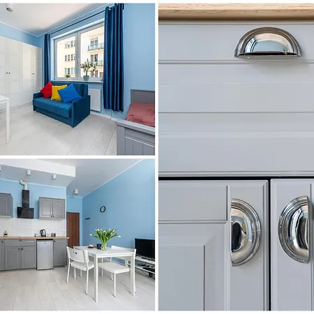 アパート The Three Ambers グディニャ